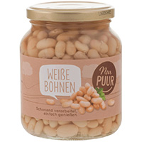 Nur Puur Weiße Bohnen bio, 350 g