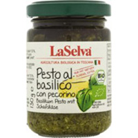 La Selva Basilikum Pesto mit Schafskäse und Olivenöl
