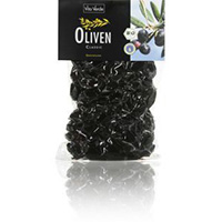 Vita Verde Oliven schwarz mit Salz im Beutel
