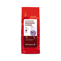 ökotopia GmbH Espresso O Peixe, ganze Bohne, 1 kg